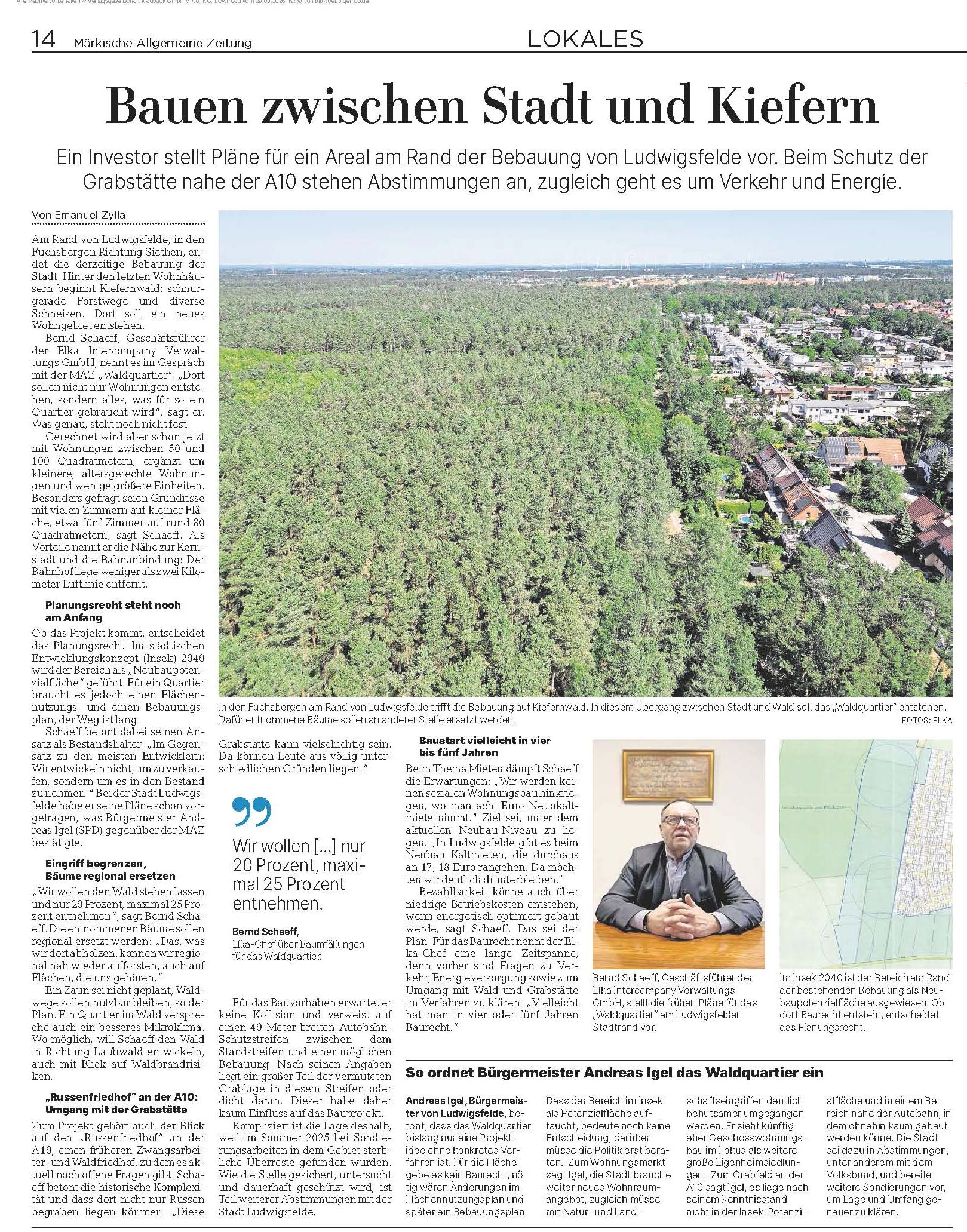 Wohnungsbau in der Nähe des Kriegsgefangenen & Zwangsarbeiter*innenfriedhofs